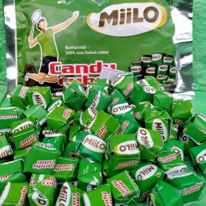 

1 Pack Permen MILO CANDY CUBE isi 50Pcs 100℅ Susu Bubuk Coklat Oven Grosir