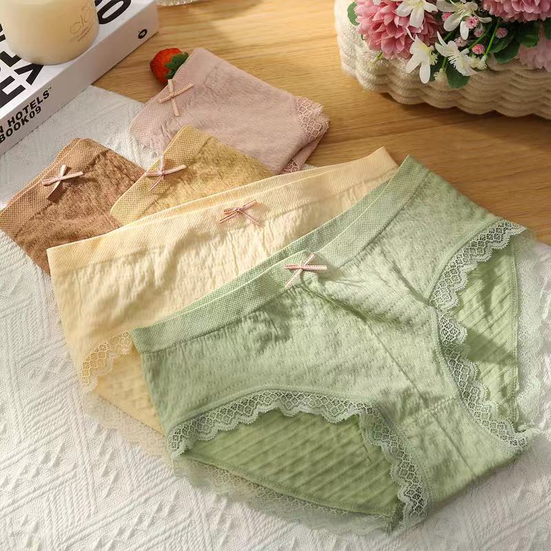 HUES.ID Celana dalam Wanita Bahan Katun CD Seamless Pakaian Dalam Wanita 2077