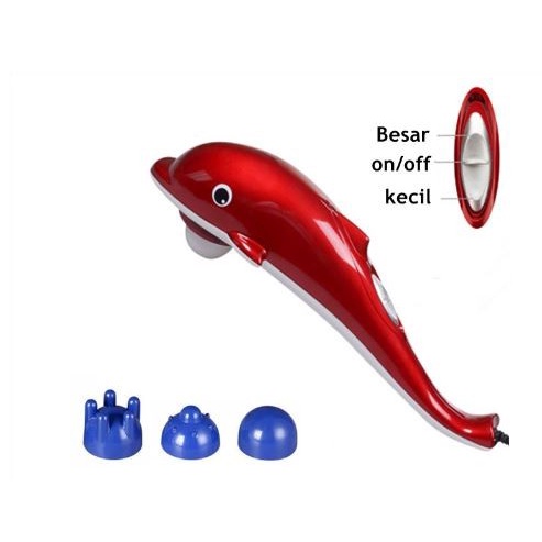 Alat Pijat Dolphin Infrared Elektrik / Dolphin Massager Listrik FF-606B-2