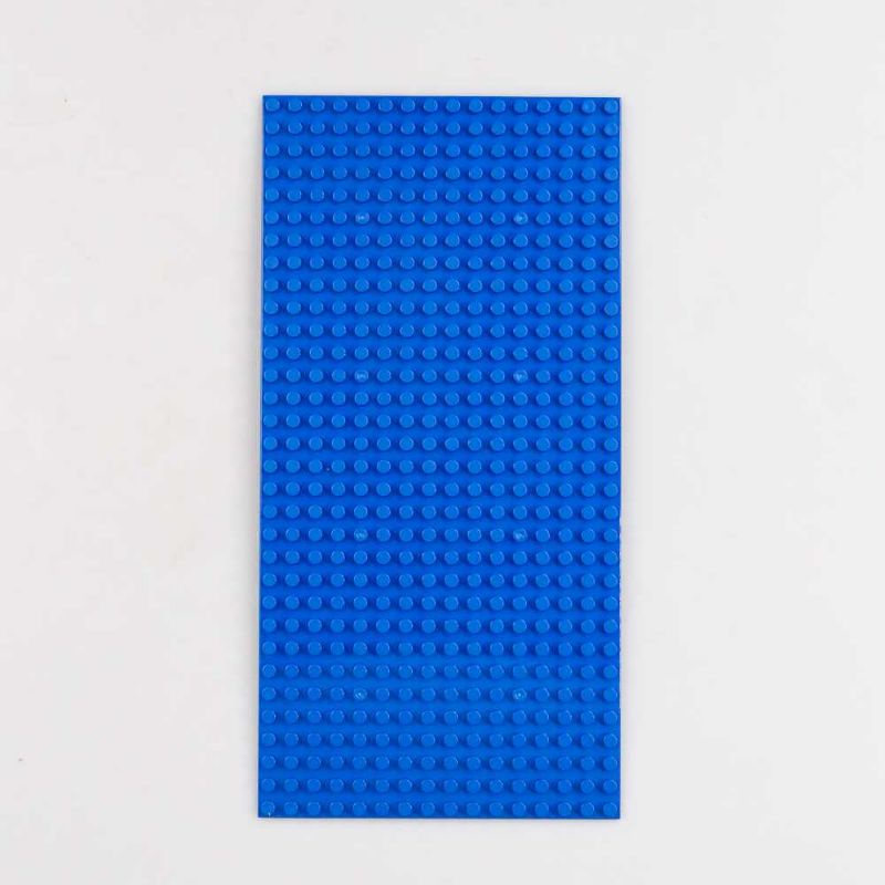 Alas Papan LEGO Baseplate Brick 16 x 32 Dots - 8801 Biru Blue