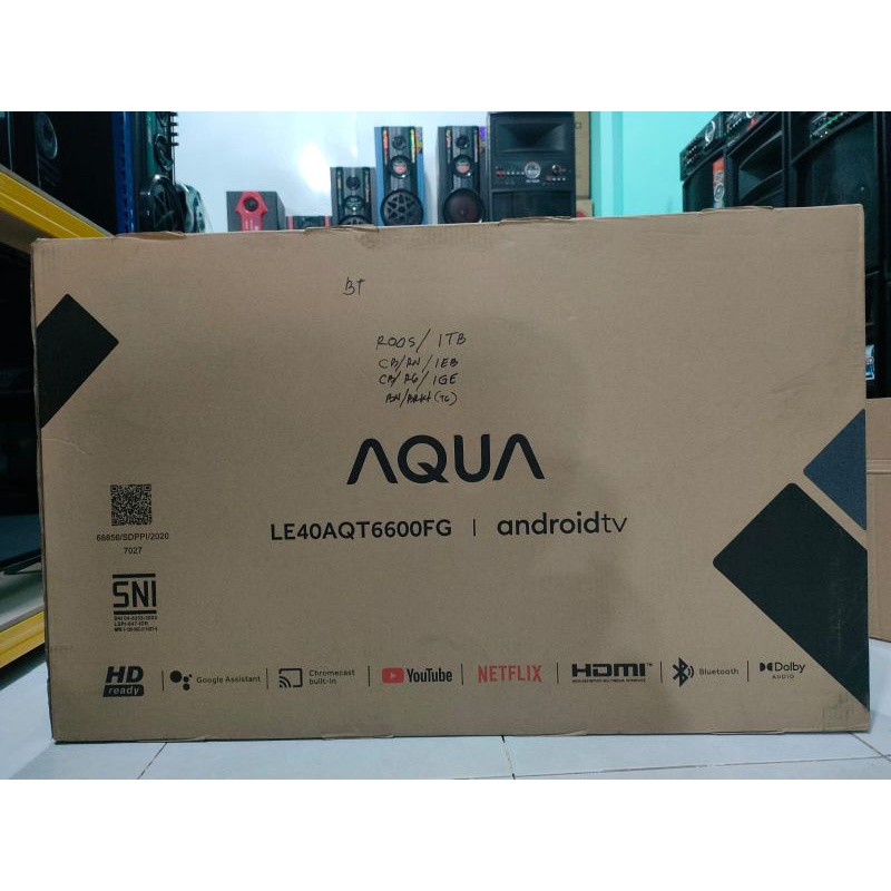 LED TV Android AQUA 40 inci LE-40AQT6600FG