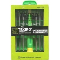 Promo Tekiro Obeng Laptop  Obeng HP  Obeng Elektronik Set 12 In 1 Limited