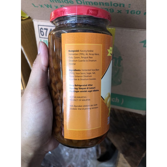 Jual Tauco Yeos Yeos Salted Soya Bean Gram Tx Shopee Indonesia