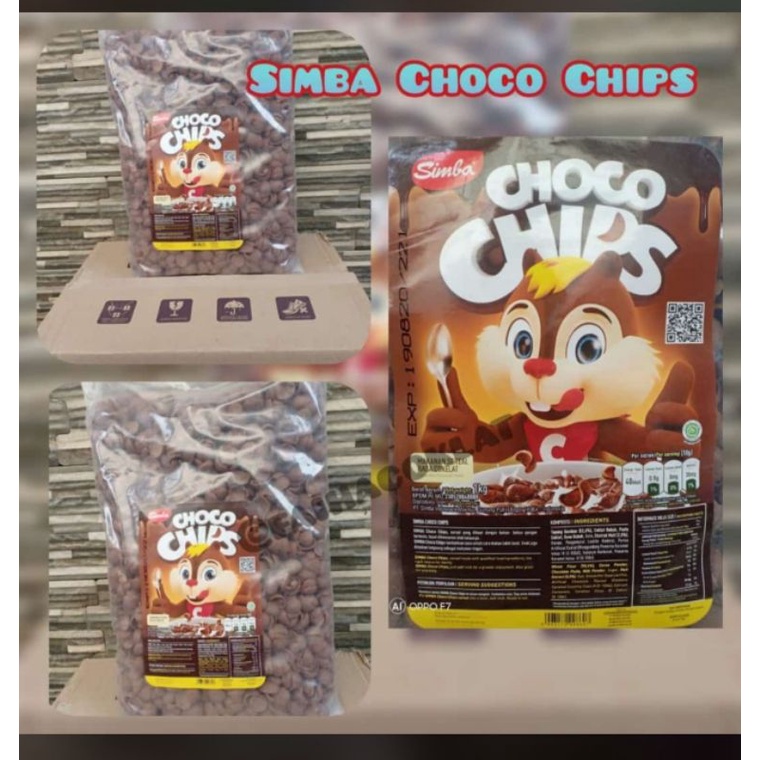 

Simba choco chips 1kg