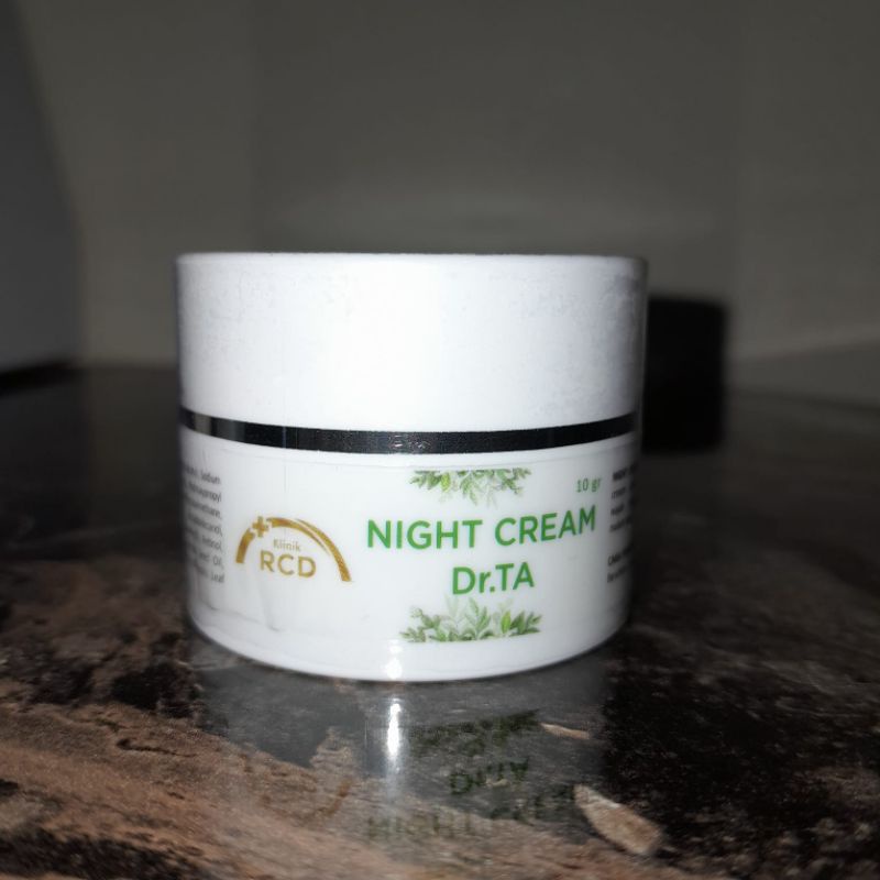 Night Cream Dr.TA Klinik RCD Perawatan Wajah Populer