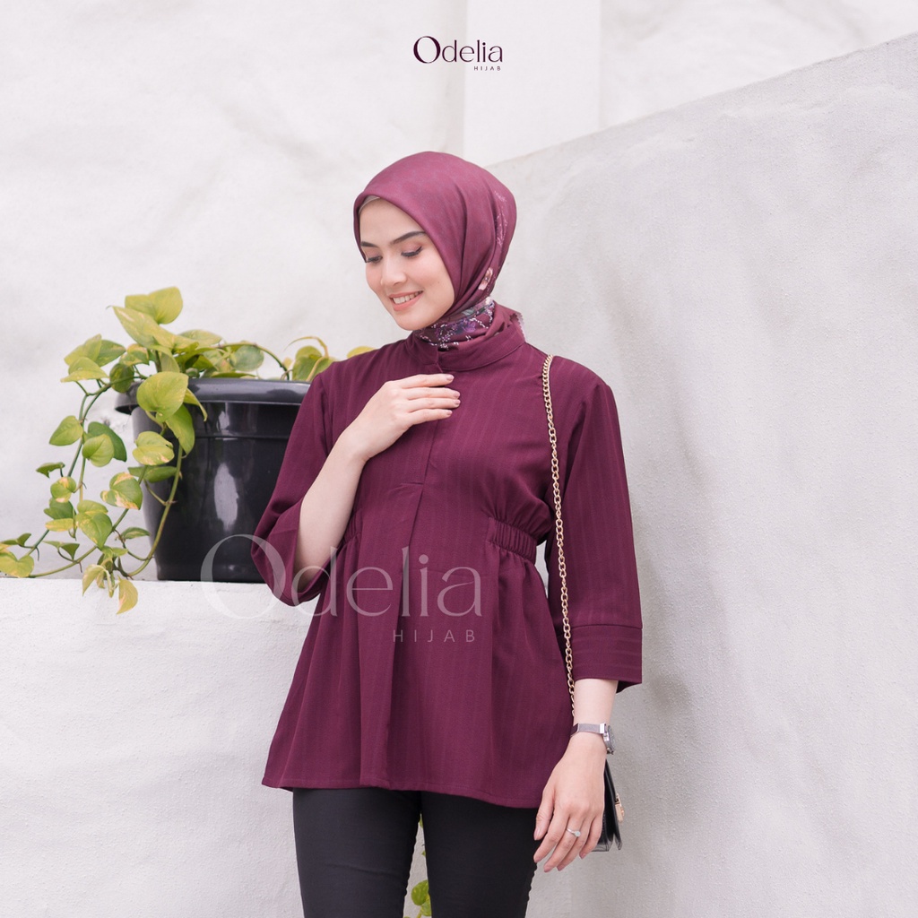 LINDSEY TOP (POLAR CRINCLE) - ODELIA HIJAB