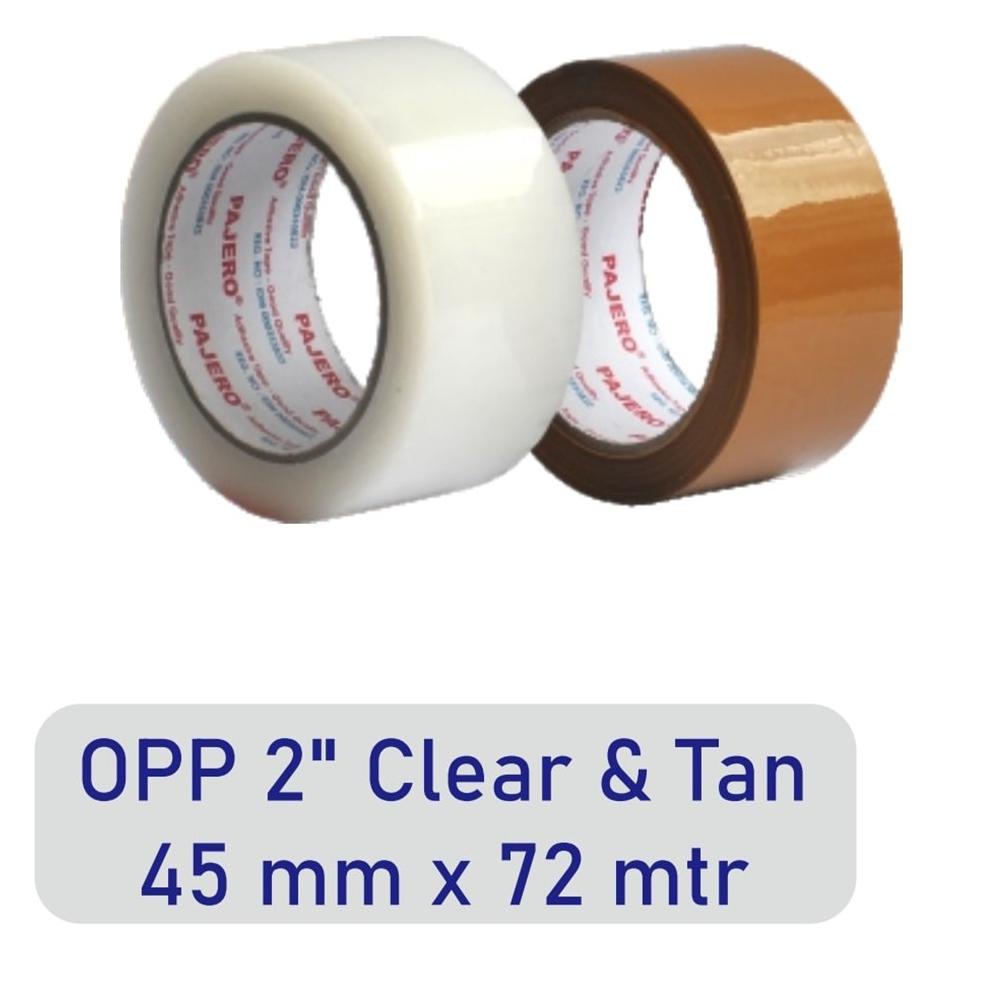 

☁ ISOLASI OPP CLEAR PAJERO 45mmx72 Meter ぢ