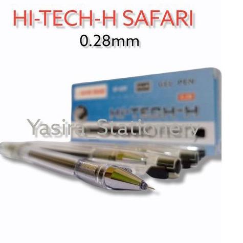 

イ 12 Pcs Pulpen / Gel Pen Hi-Tech-H Hi-Tech Hitech Hi-Tec Hitec Murah Safari / EDS-ON 0.28 mm ㊖
