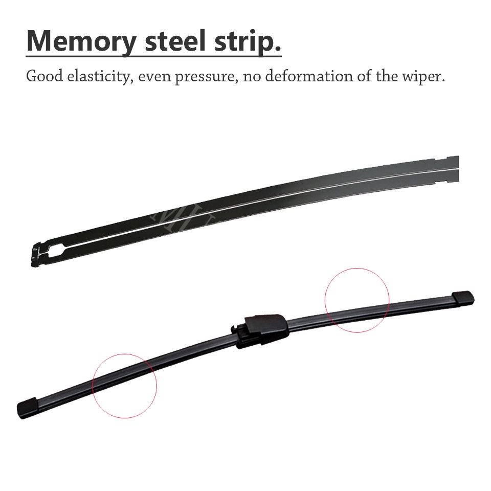 1 Set Karet Wiper Depan Mobil Mercedes Benz W213 W212 W211 E Class