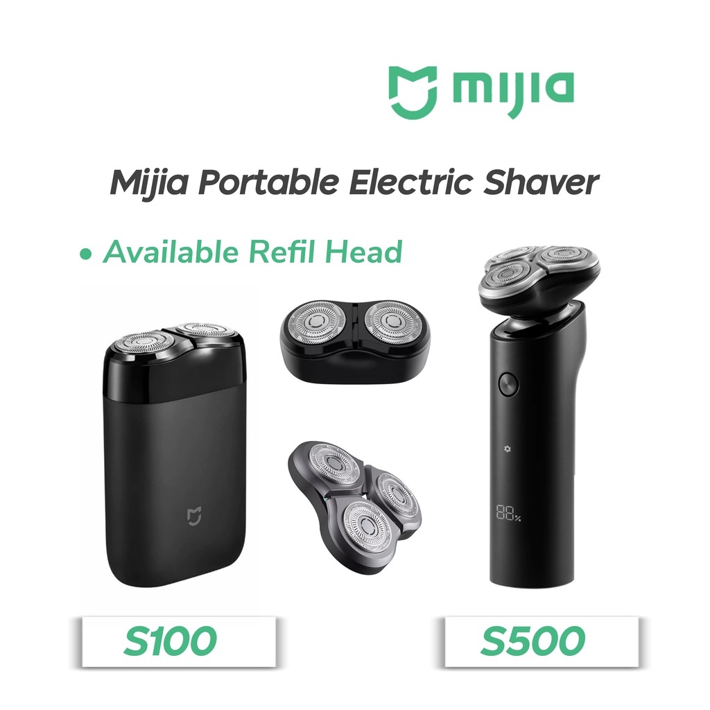 Xiaomi Mijia Electric Shaver S100 / S500 Alat Cukur Kumis