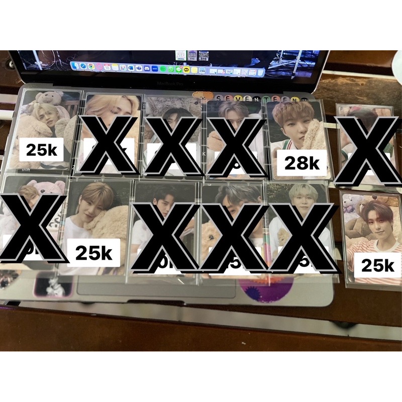 SEVENTEEN OFFICIAL PHOTOCARDS — DICON 101 Teddy ver.