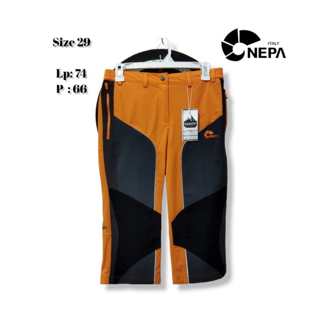 celana pendek outdoor second nepa size 29