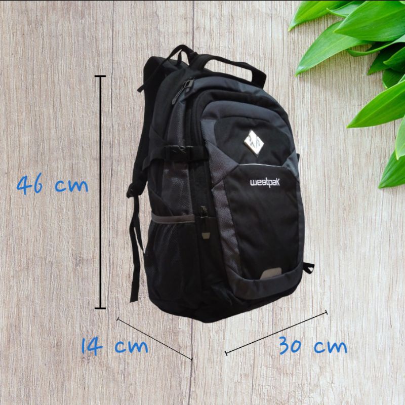 tas ransel laptop - daypack - backpack - westpak 63WP501 original free raincover