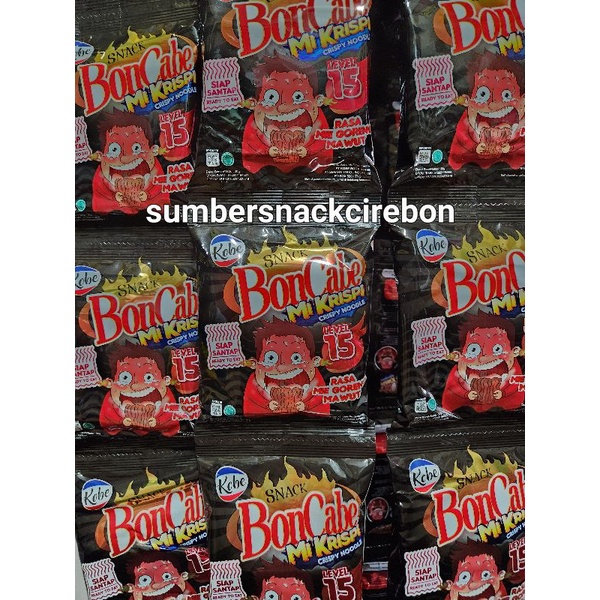 Snack Mie Boncabe 1 rtg isi 10 bungkus