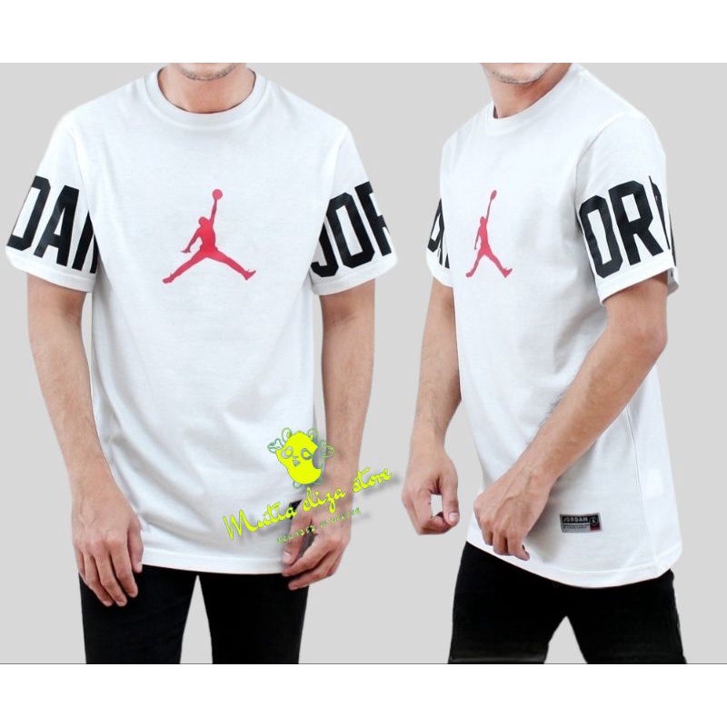 KAOS JORDAN DISTRO PREMIUM TSHIR JORDAN KAOS PRIA LENGAN PENDEK