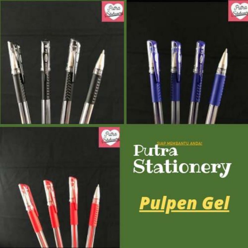 

Stationary - Pulpen Gel 12 pcs