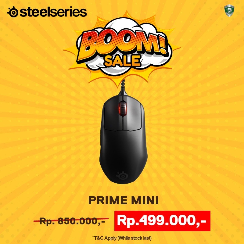 Steelseries Prime Mini - 61g Ultra Lightweight Gaming Mouse