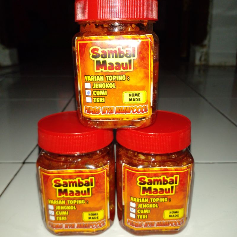 

Sambal Maaul Cumi