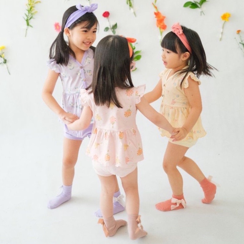 BOHOPANNA - RUFFLE SET - Setelan Anak Perempuan