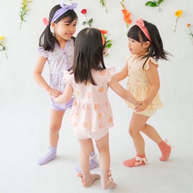 BOHOPANNA - RUFFLE SET - Setelan Anak Perempuan