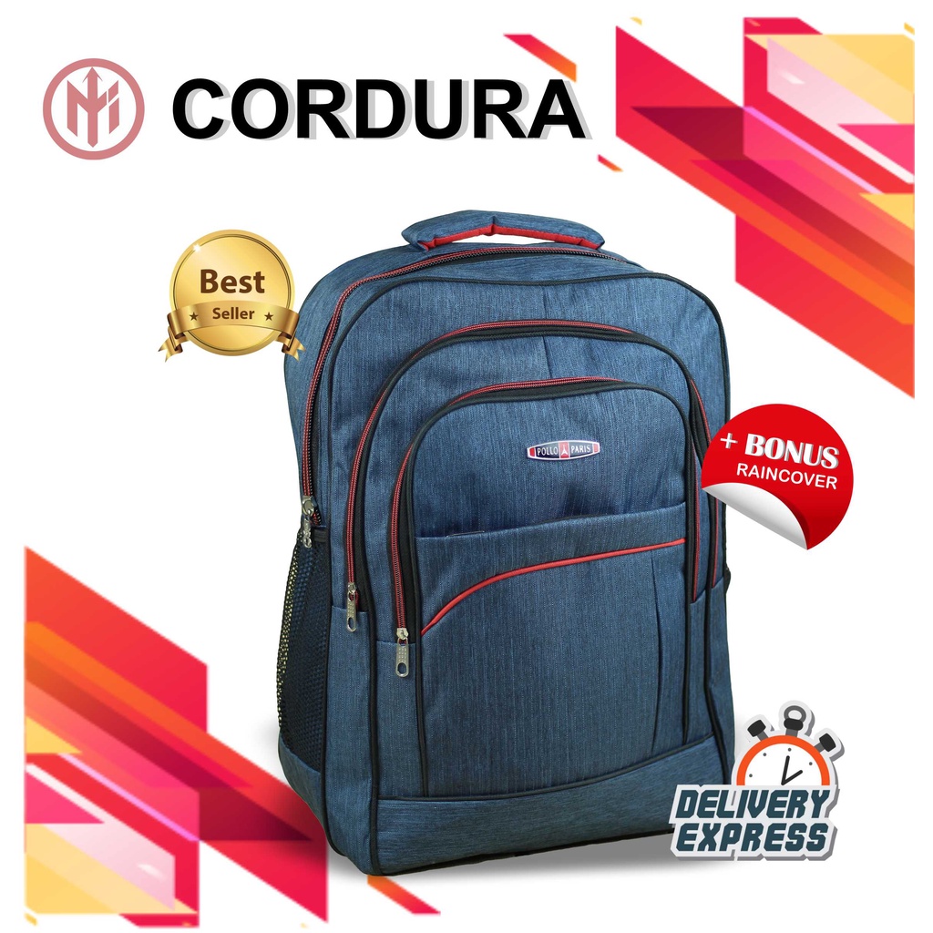 Ransel Pria Distro Murah Cordura Elegan Tas Sekolah Kuliah Fashionable Pabrik Tas Souvenir Seminar W