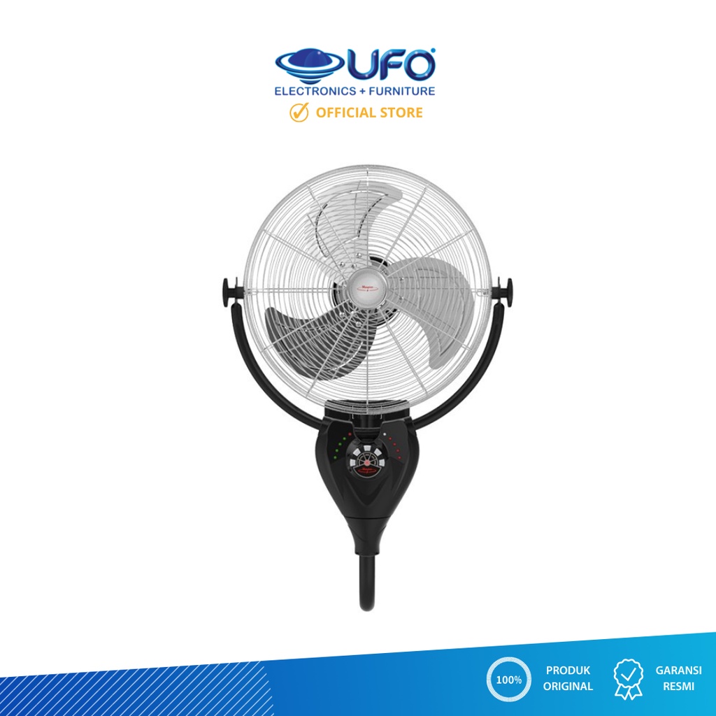 Maspion Power Wall Fan Remote 18 Inch PW1802RC