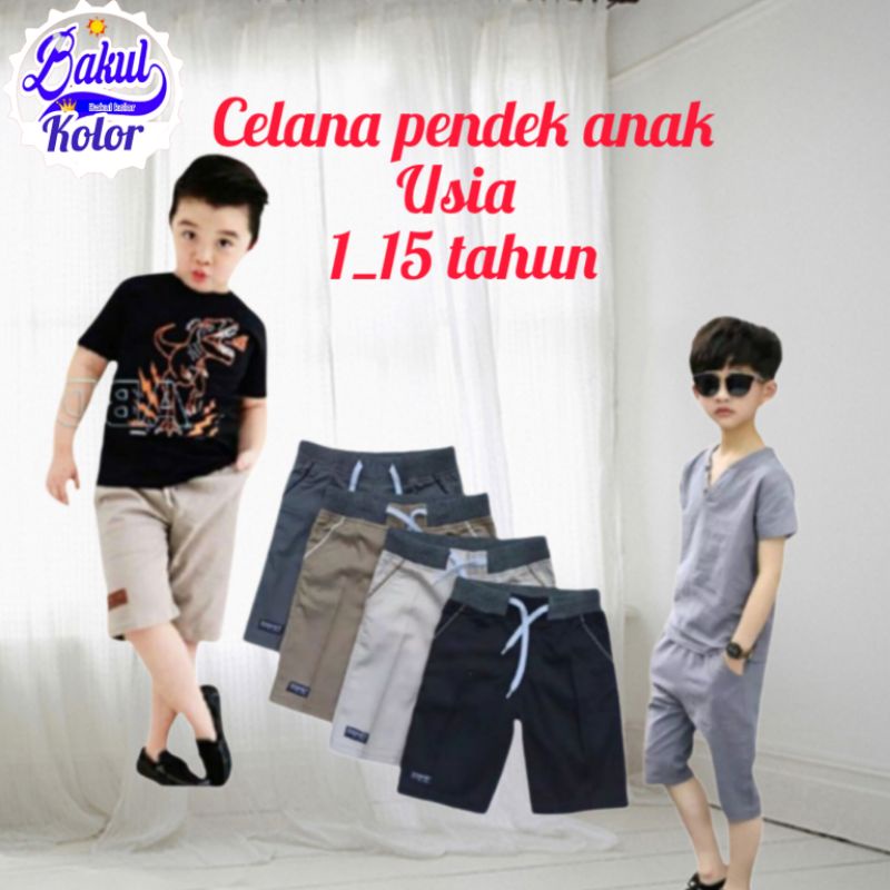{ PROMO COD } Celana pendek anak laki laki umur 5-15 tahun RIP KATUN CELANA ANAK COWOK USIA UMUR 1 -