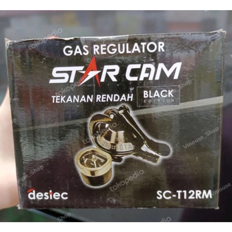 REGULATOR STARCAM AMPERE METER - REGULATOR GAS TEKANAN RENDAH - REGULATOR MURAH - STARCAM REGULATOR