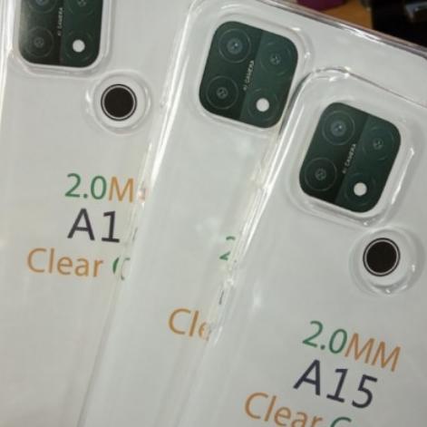 Clear Case 2.0Mm Oppo A15/Clear Case Oppo A15S/Silikon Bening Oppo A15