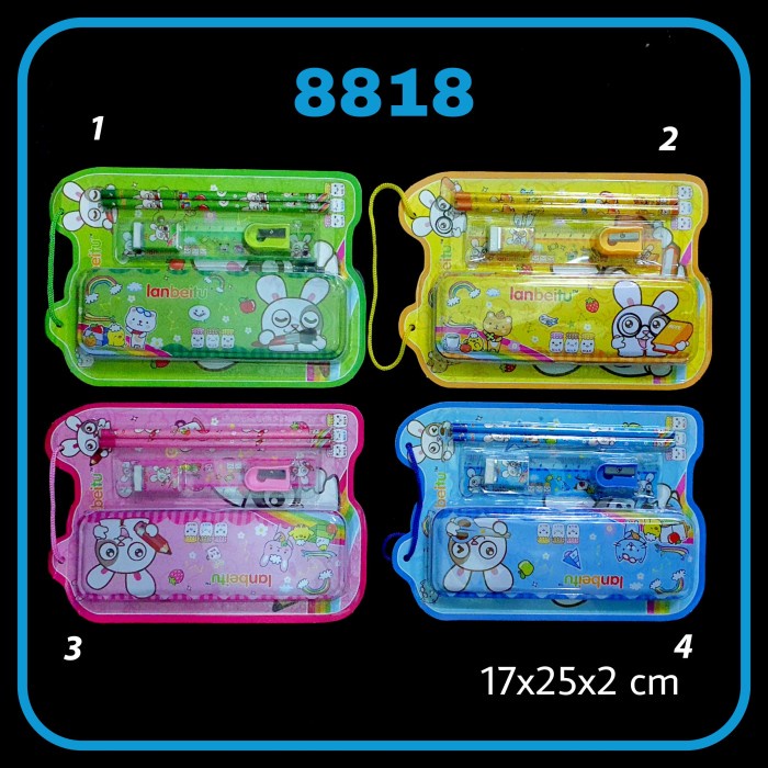 

PRO Set Alat Tulis Fancy 8818 / Stationery Set / Fancy Set - 8818L, bebas