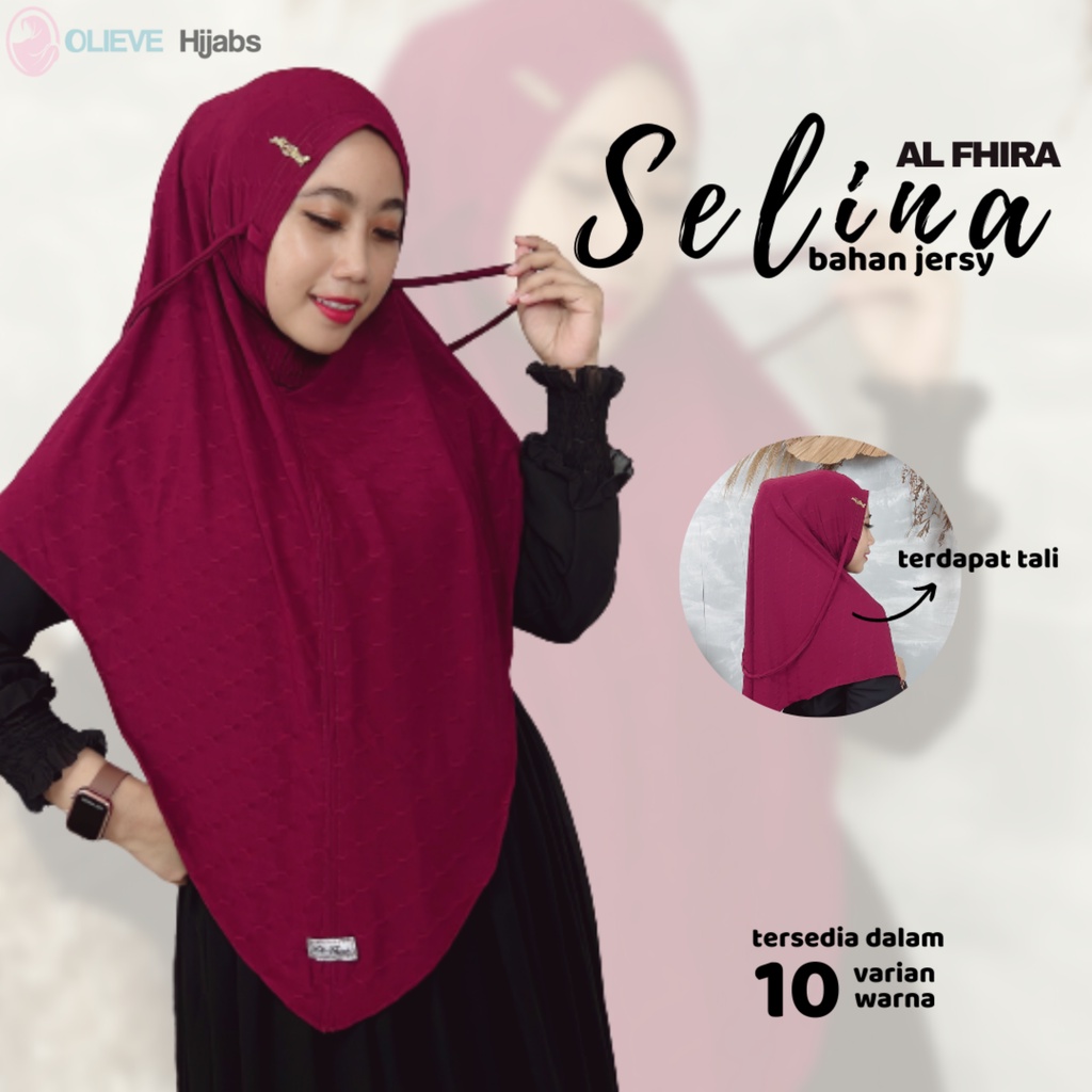 Jual Hijab Selina Al Fhira Jilbab Jersy Jilbab Tali Hijab Instan Jersey Premium Jilbab Jersey