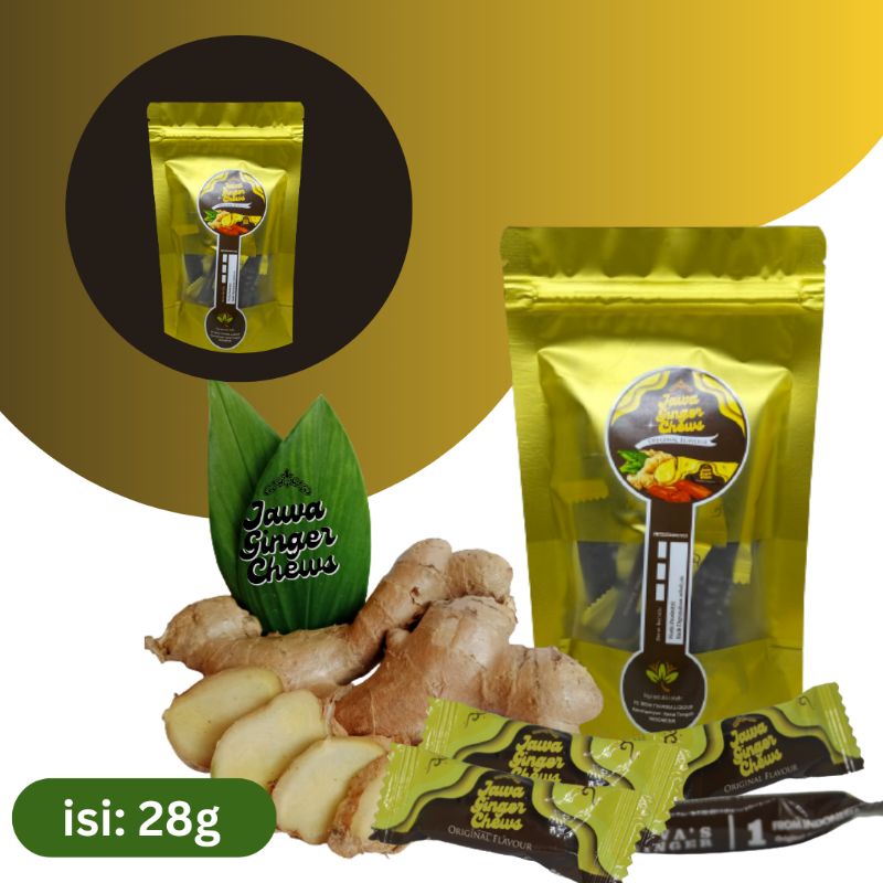 Jual Permen Jahe Lunak Viral Jawa Ginger Chews 28g Shopee Indonesia   Sg 11134201 22120 Zek2karzjykvf5