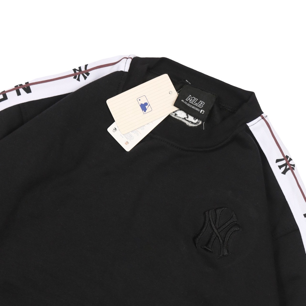 Sweater Crewneck Pria Premium Newyork Ny Stipe Lengan Best Quality