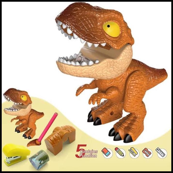 

Peralatan Menulis Tema Dino Dinosaurus Stationary Set 5 In 1