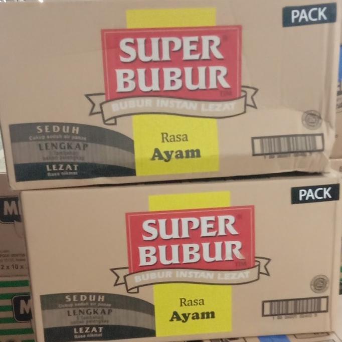 

Super Bubur Rasa Ayam Dus ( isi 40 Pcs x 45 Gr )