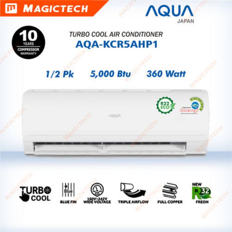 AC AQUA 1/2 PK (0.5 PK) AQA-KR5AHP1 KR5AHP R32