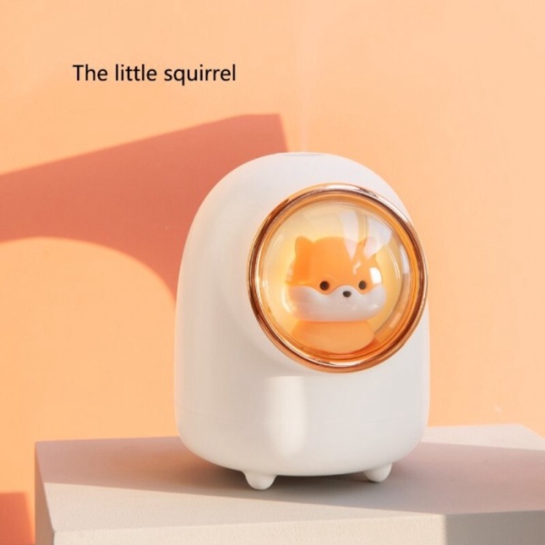 

Jual Mini Air Humidifier Aromatherapy Oil USB Cute Squirrel 1200mAh - White Murah