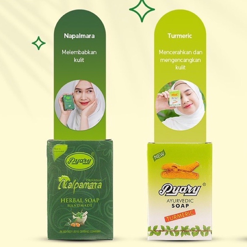 SABUN ARAB NALPAMARA | PYARY AYURVEDIC SOAP 100% ORIGINAL parfum wewangian pewangi wajah sabun badan