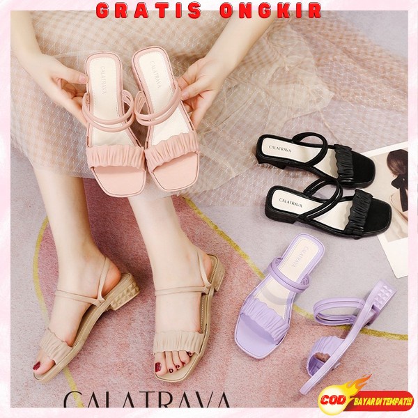 Sndal Empuk Ringan Sandak Cewek Premium Sandal Wanits Fashion Wanita Senda Ibu2 Murah Dandal Kekinia