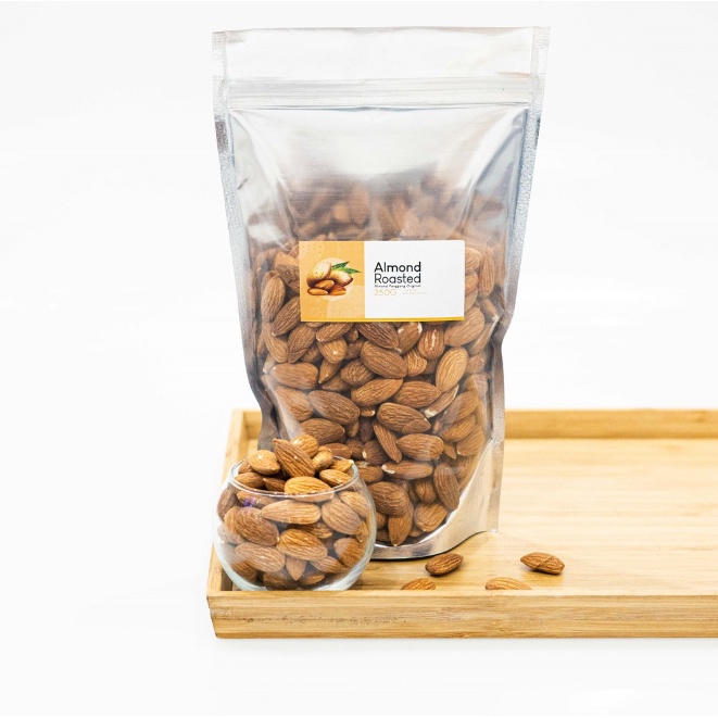 

Kacang Almond Roasted Kupas Murah