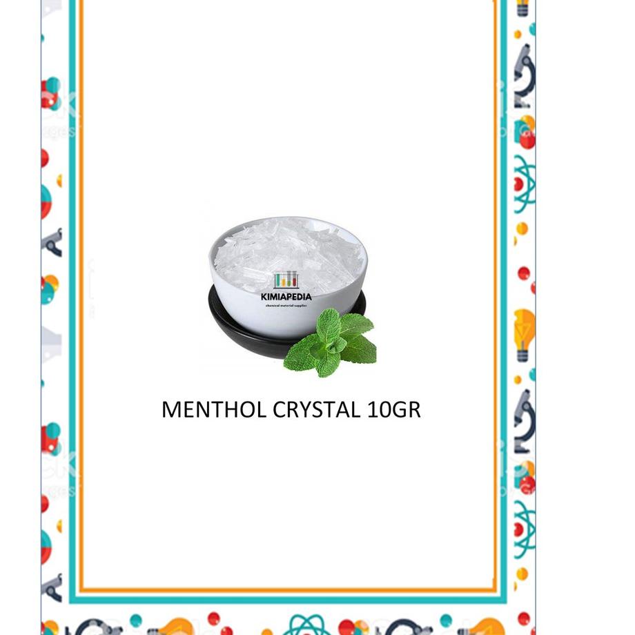 

➨ Menthol Crystal 10gr / Mentol Peppermint Mint Kristal Food Cosmetic Grade Import と