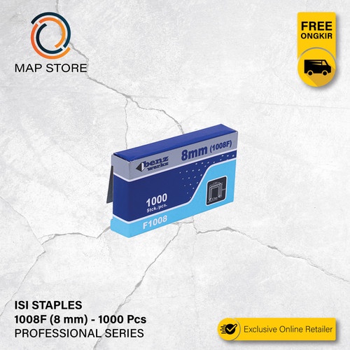 

Isi Staples Tembak Angin 1008F / Steples Jok Motor BENZ 1000PCs
