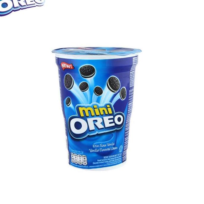 

☽ Oreo Mini Biskuit Vanilla 61.3gr - twinpack ぱ