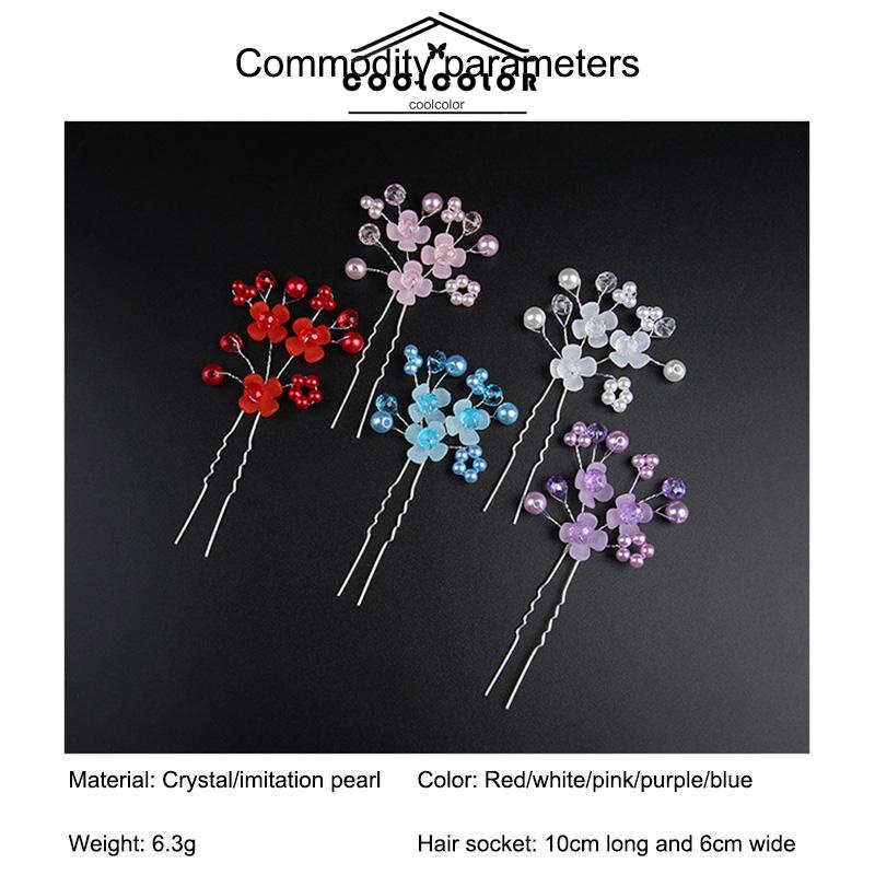 COD❤️Bunga Pengantin Mutiara Jepit Rambut Kecil Aksesoris Pernikahan Aksesoris Kepala Wanita- cl