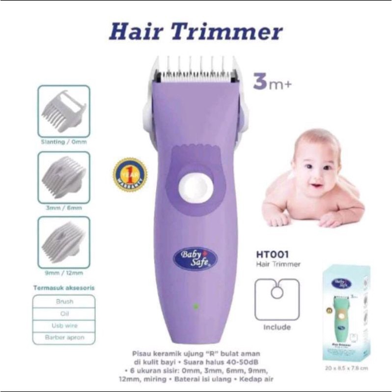 HAIR TRIMMER BABYSAFE