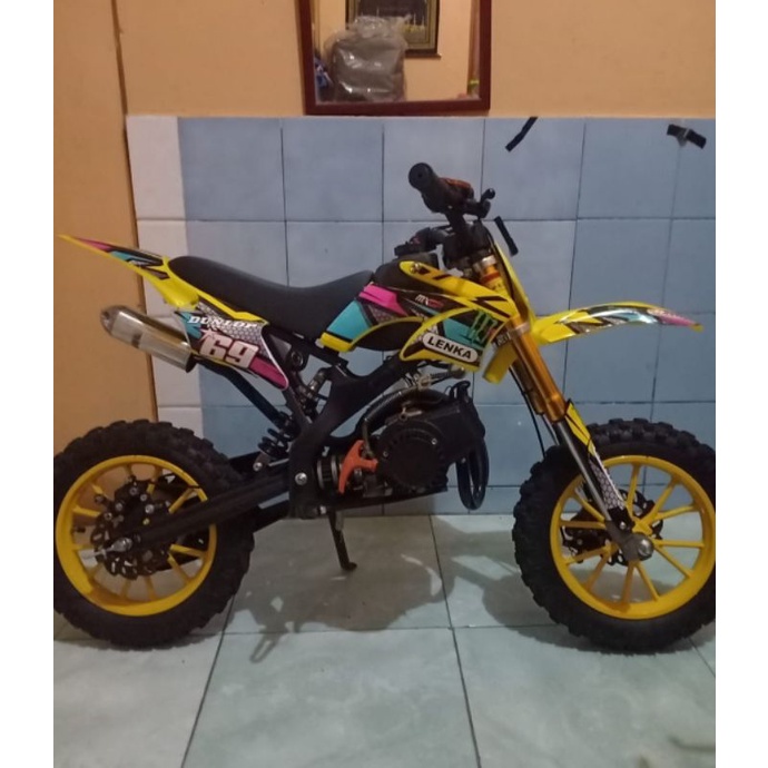 MOTOR TRAIL LENKA / MOTOR 50 CC / MOTOR ANAK TRAIL / MOTOR MINI TRAIL /MOTOR KECIL TRAIL