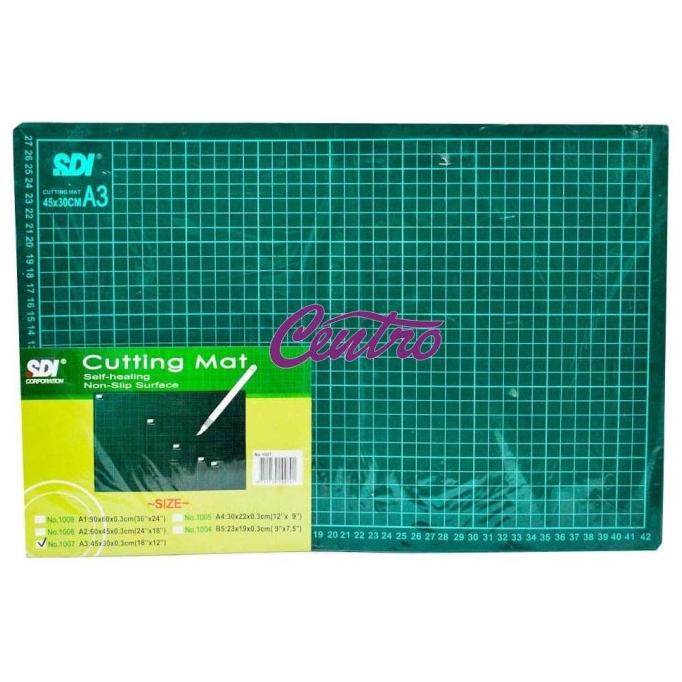 

Terlaris SDI CUTTING MAT A3 / ALAS POTONG Termurah