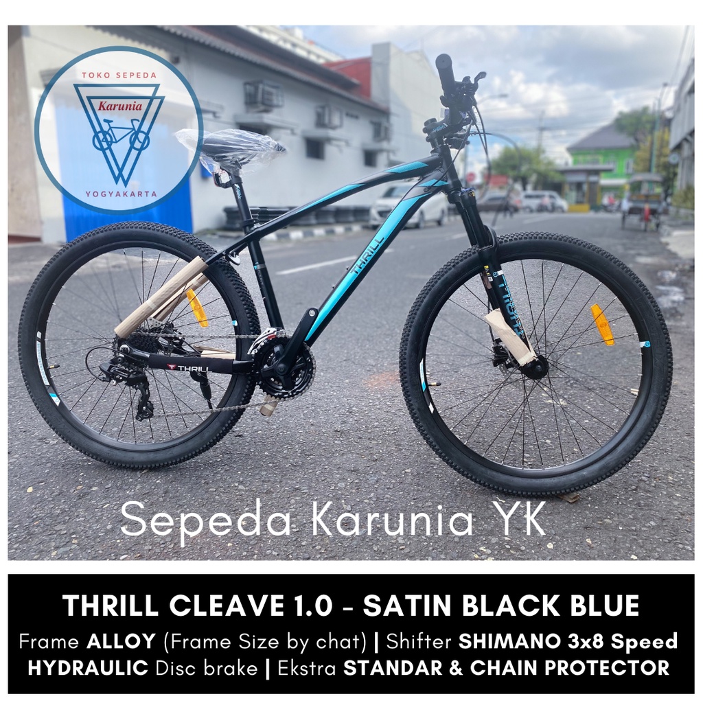 MTB 27.5 Thrill Cleave 1.0 - Sepeda Gunung 3x8 Speed