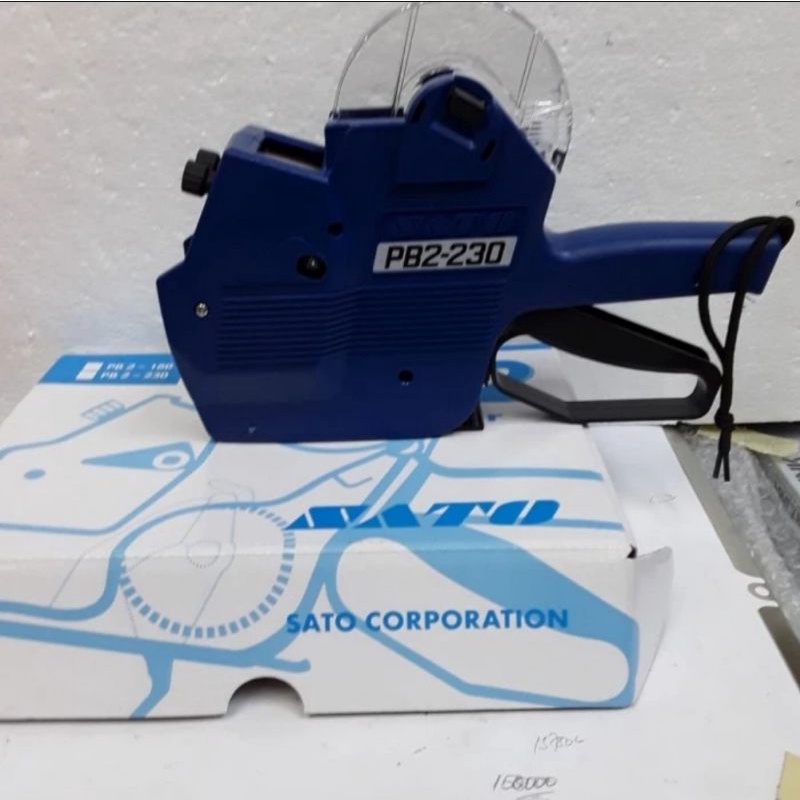 

SATO PB2 230 HAND LABELER HURUF ANGKA PEMBUAT LABEL