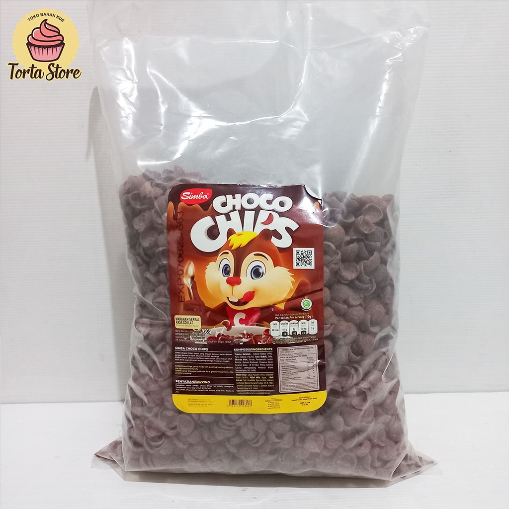 

SIMBA Choco Chips Bag 950gr